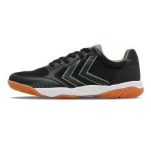 hummel Hallen-Indoorschuhe AEROTEAM III schwarz/grün Herren