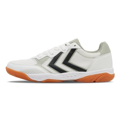 hummel Hallen-Indoorschuhe AEROTEAM III weiss/grau Herren