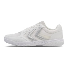 hummel Hallen-Indoorschuhe AEROTEAM III weiss/silbergrau Herren