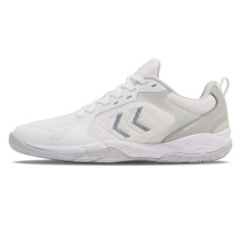 hummel Hallen-Indoorschuhe Speed Court weiss/grau Herren