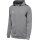 hummel Sport-Kapuzenjacke hmlAUTHENTIC PL Zip Hoodie (100% rec. Polyester) grau Herren