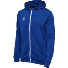 hummel Sport-Kapuzenjacke hmlAUTHENTIC PL Zip Hoodie (100% rec. Polyester) dunkelblau Herren