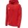 hummel Sport-Kapuzenjacke hmlCORE XK Poly Zip Hood Sweat (Polyester-Sweatstoff) mit Kapuze rot Herren