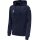 hummel Sport-Kapuzenjacke hmlCORE XK Poly Zip Hood Sweat (Polyester-Sweatstoff) mit Kapuze marineblau Herren