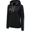 hummel Sport-Kapuzenpullover hmlAUTHENTIC Poly Hoodie (gestrickter Polyester) mit Kapuze schwarz Damen