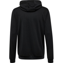 hummel Sport-Kapuzenpullover hmlAUTHENTIC PL Hoodie (mit Reißverschlusstaschen) schwarz Herren