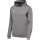 hummel Sport-Kapuzenpullover hmlAUTHENTIC PL Hoodie (mit Reißverschlusstaschen) grau Herren