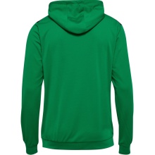 hummel Sport-Kapuzenpullover hmlAUTHENTIC PL Hoodie (mit Reißverschlusstaschen) grün Herren