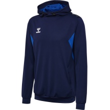 hummel Sport-Kapuzenpullover hmlAUTHENTIC PL Hoodie (mit Reißverschlusstaschen) marineblau Herren