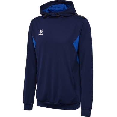 hummel Sport-Kapuzenpullover hmlAUTHENTIC PL Hoodie (mit Reißverschlusstaschen) marineblau Herren