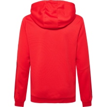 hummel Sport-Kapuzenpullover hmlAUTHENTIC Poly Hoodie (gestrickter Polyester) mit Kapuze rot Kinder