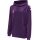 hummel Sport-Kapuzenpullover hmlCORE XK Poly Sweat Hoodie (Polyester-Sweatstoff) mit Kapuze violett Kinder