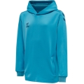 hummel Sport-Kapuzenpullover hmlCORE XK Poly Sweat Hoodie (Polyester-Sweatstoff) mit Kapuze blau Kinder