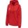 hummel Sport-Kapuzenpullover hmlCORE XK Poly Sweat Hoodie (Polyester-Sweatstoff) mit Kapuze rot Damen