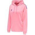 hummel Sport-Kapuzenpullover hmlCORE XK Poly Sweat Hoodie (Polyester-Sweatstoff) mit Kapuze pink Damen