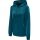 hummel Sport-Kapuzenpullover hmlCORE XK Poly Sweat Hoodie (Polyester-Sweatstoff) mit Kapuze coralblau Damen