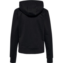 hummel Kapuzenpullover hmlGO 2.0 Full-Zip Hoodie (weicher Sweatstoff) schwarz Damen