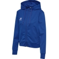 hummel Kapuzenpullover hmlGO 2.0 Full-Zip Hoodie (weicher Sweatstoff) dunkelblau Damen