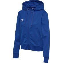 hummel Kapuzenpullover hmlGO 2.0 Full-Zip Hoodie (weicher Sweatstoff) dunkelblau Damen