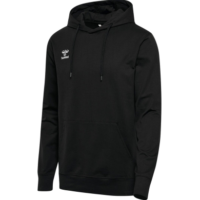 hummel Kapuzenpullover hmlGO 2.0 Hoodie (Bio-Baumwolle) schwarz Herren