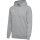 hummel Kapuzenpullover hmlGO 2.0 Hoodie (Bio-Baumwolle) grau Herren