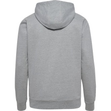 hummel Kapuzenpullover hmlGO 2.0 Hoodie (Bio-Baumwolle) grau Herren