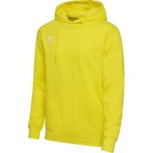 hummel Kapuzenpullover hmlGO 2.0 Hoodie (Bio-Baumwolle) gelb Herren