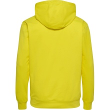 hummel Kapuzenpullover hmlGO 2.0 Hoodie (Bio-Baumwolle) gelb Herren