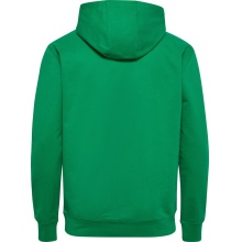 hummel Kapuzenpullover hmlGO 2.0 Hoodie (Bio-Baumwolle) grün Herren