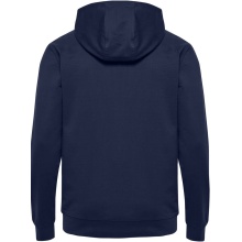 hummel Kapuzenpullover hmlGO 2.0 Hoodie (Bio-Baumwolle) marineblau Herren