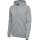 hummel Kapuzenpullover hmlGO 2.0 Full-Zip Hoodie (weicher Sweatstoff) grau Herren