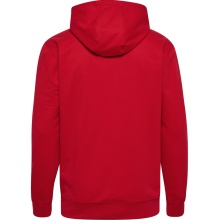 hummel Kapuzenpullover hmlGO 2.0 Full-Zip Hoodie (weicher Sweatstoff) rot Herren