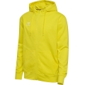 hummel Kapuzenpullover hmlGO 2.0 Full-Zip Hoodie (weicher Sweatstoff) gelb Herren