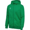 hummel Kapuzenpullover hmlGO 2.0 Full-Zip Hoodie (weicher Sweatstoff) grün Herren