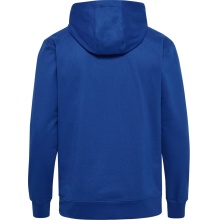 hummel Kapuzenpullover hmlGO 2.0 Full-Zip Hoodie (weicher Sweatstoff) dunkelblau Herren