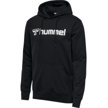 hummel Kapuzenpullover hmlGO 2.0 Logo Hoodie (weicher Sweatstoff) schwarz Herren