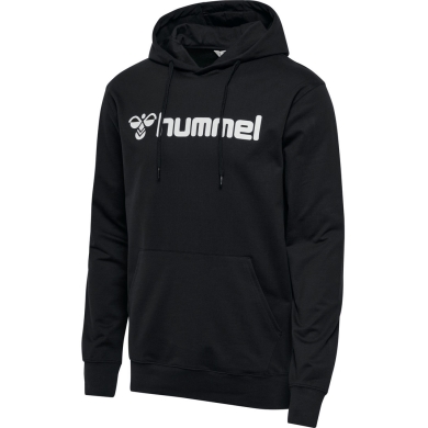 hummel Kapuzenpullover hmlGO 2.0 Logo Hoodie (weicher Sweatstoff) schwarz Herren