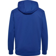 hummel Kapuzenpullover hmlGO 2.0 Logo Hoodie (weicher Sweatstoff) dunkelblau Herren