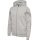 hummel Kapuzenpullover hmlTRAVEL Full-Zip Hoodie (weicher Sweatstoff) hellgrau Herren