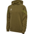 hummel Kapuzenpullover hmlTRAVEL Sweat Hoodie (weicher Sweatstoff) olivegrün Herren