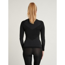 hummel Funktionsunterwäsche Langarmshirt Seamless Rundhals nahtlos schwarz Damen