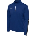 hummel Sport-Langarmshirt hmlAUTHENTIC Half-Zip Sweatshirt (gestricktem Polyester) dunkelblau Herren