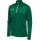 hummel Sport-Langarmshirt hmlAUTHENTIC Half-Zip Sweatshirt (gestricktem Polyester) dunkelgrün Kinder