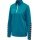 hummel Sport-Langarmshirt hmlAUTHENTIC Half-Zip Sweatshirt (gestricktem Polyester) tealblau Damen