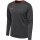 hummel Sport-Langarmshirt hmlAUTHENTIC Poly Jersey (leichter Jerseystoff) asphaltgrau Herren