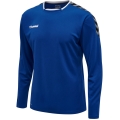 hummel Sport-Langarmshirt hmlAUTHENTIC Poly Jersey (leichter Jerseystoff) dunkelblau Herren