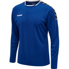 hummel Sport-Langarmshirt hmlAUTHENTIC Poly Jersey (leichter Jerseystoff) dunkelblau Herren