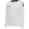 hummel Sport-Langarmshirt hmlAUTHENTIC Poly Jersey (leichter Jerseystoff) weiss Kinder