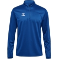 hummel Sport-Langarmshirt hmlESSENTIAL Half-Zip (angenehmes Tragegefühl) dunkelblau Herren