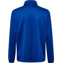 hummel Sport-Langarmshirt hmlESSENTIAL Half-Zip (angenehmes Tragegefühl) dunkelblau Kinder